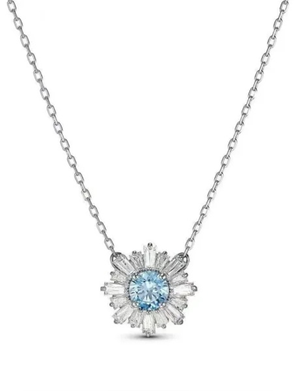 Swarovski Jewelry Sunshine Pendant Blue 125th Anniversary 5536742